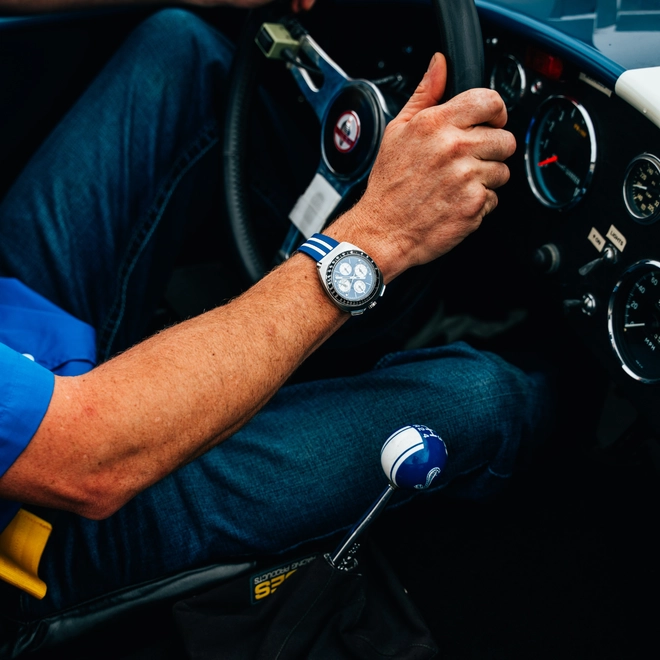 Relógio Bulova Shelby Racer Edição Limitada 150th - 98B452 Azul 2