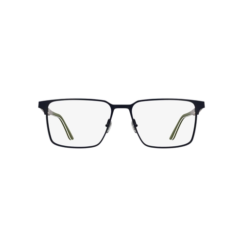 Óculos de Grau Lacoste L2314 424 55 Metal Azul e Marrom Mesclado