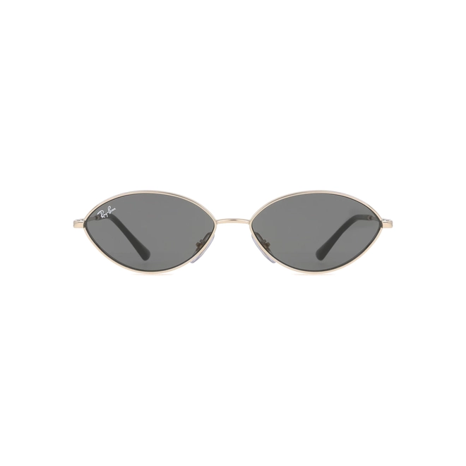 Óculos de Sol Ray-Ban Kai 0RB3757 92138756 Metal Dourado com lentes na cor Cinza 2
