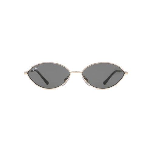 Óculos de Sol Ray-Ban Kai 0RB3757 92138756 Metal Dourado com lentes na cor Cinza