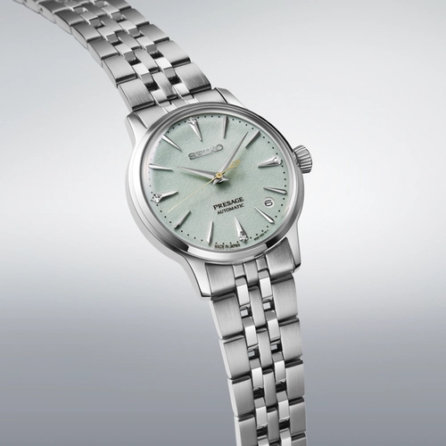 Relógio Seiko Presage Cocktail Time Frozen Mojito - SRPL63J1 F1SX Verde