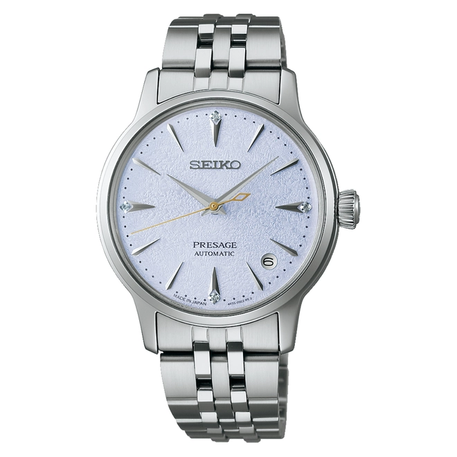 Relógio Seiko Presage Cocktail Time Frozen Sky Diving - SRPL61J1 A1SX Azul 1