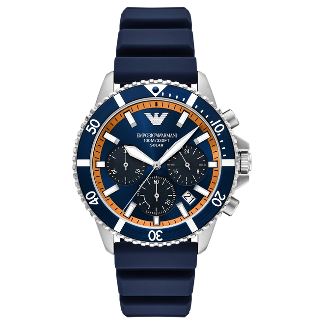 Relógio Emporio Armani World Explorer Solar - AR11696B1 D1DX Azul 1