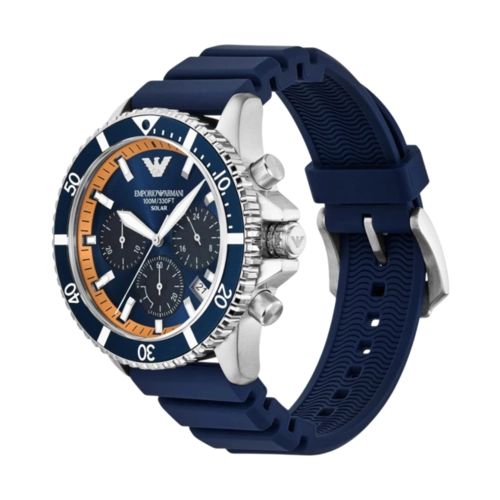 Relógio Emporio Armani World Explorer Solar - AR11696B1 D1DX Azul