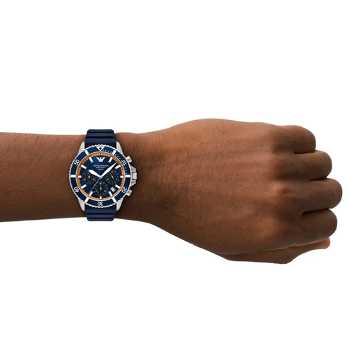 Relógio Emporio Armani World Explorer Solar - AR11696B1 D1DX Azul