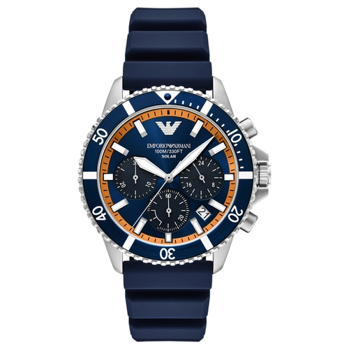 Relógio Emporio Armani World Explorer Solar - AR11696B1 D1DX Azul