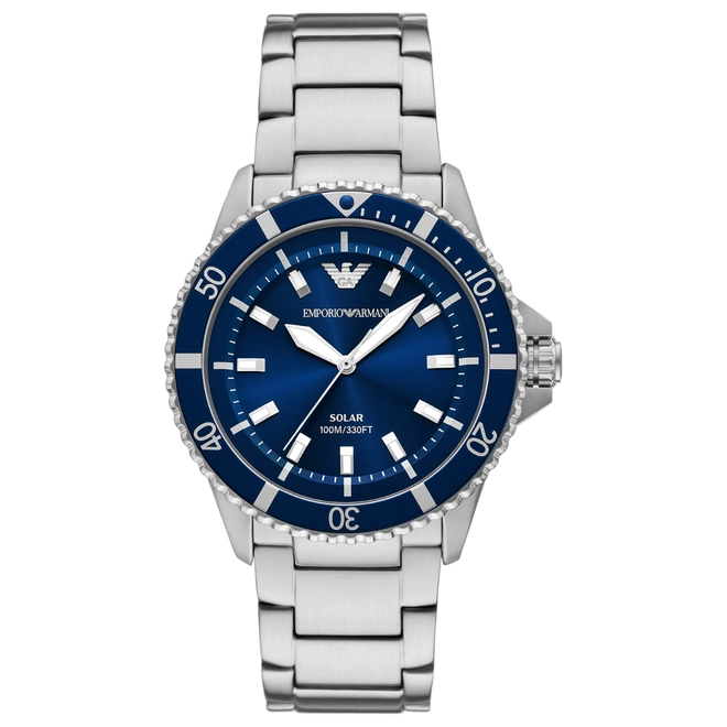 Relógio Emporio Armani World Explorer Solar - AR11697B1 D1SX Azul 1