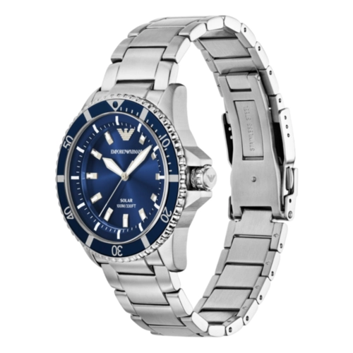Relógio Emporio Armani World Explorer Solar - AR11697B1 D1SX Azul