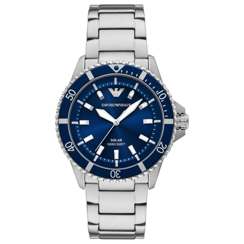 Relógio Emporio Armani World Explorer Solar - AR11697B1 D1SX Azul