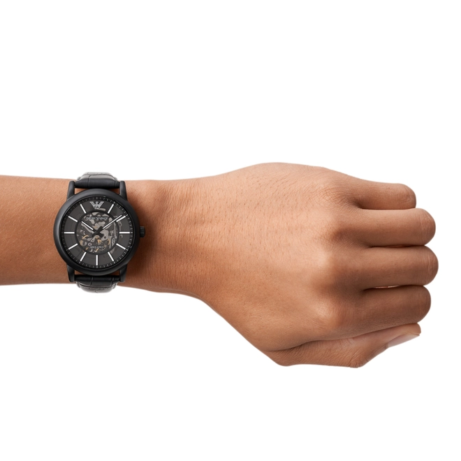 Relógio Emporio Armani Luigi Automático - AR60008B1 P1PX Preto 2