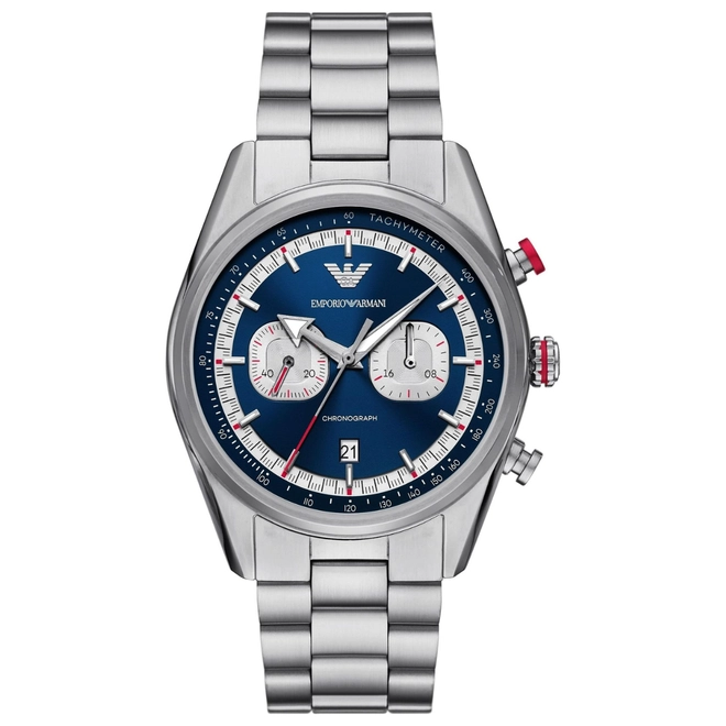 Relógio Emporio Armani Racer Cronógrafo - AR11676B1 D1SX Azul 1