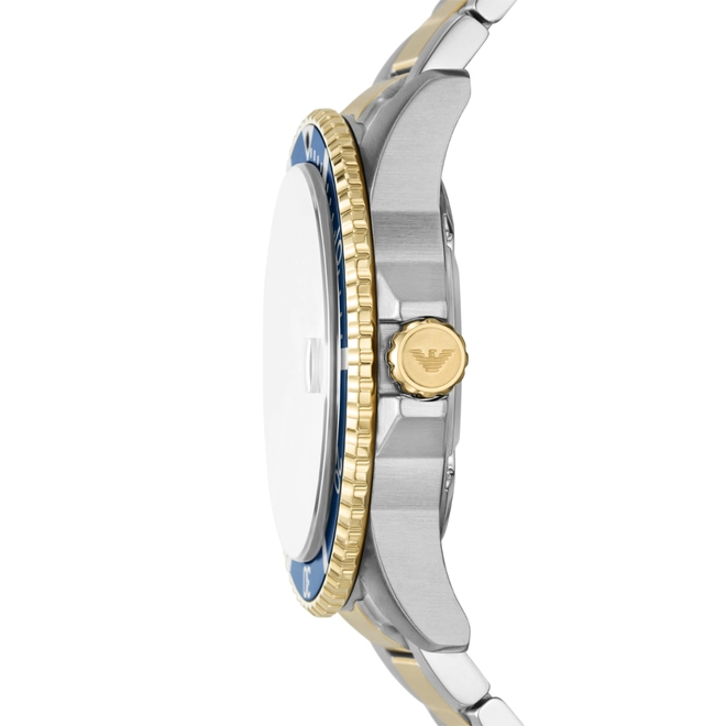 Relógio Emporio Armani World Explorer - AR11682B1 D1SK Bicolor 2