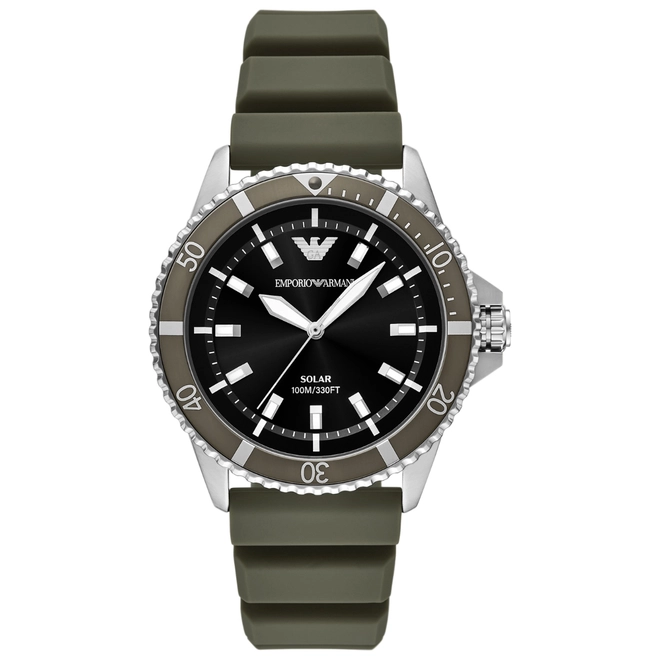 Relógio Emporio Armani World Explorer Solar - AR11699B1 P1EX Verde 1