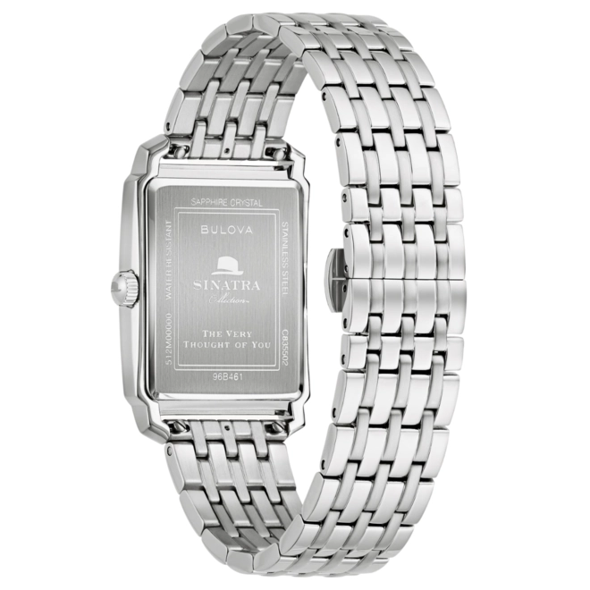 Relógio Bulova Frank Sinatra The Very Thought Of You - 96B461N Preto 4