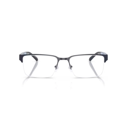 Óculos de Grau Armani Exchange 0AX1075 6130 55 Metal Azul Fosco