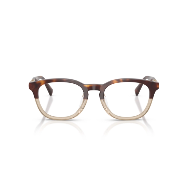 Óculos de Grau Brunello Cucinelli 0BC3019 1055 49 Acetato Marrom Mesclado 2