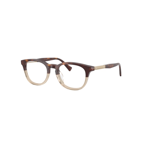 Óculos de Grau Brunello Cucinelli 0BC3019 1055 49 Acetato Marrom Mesclado