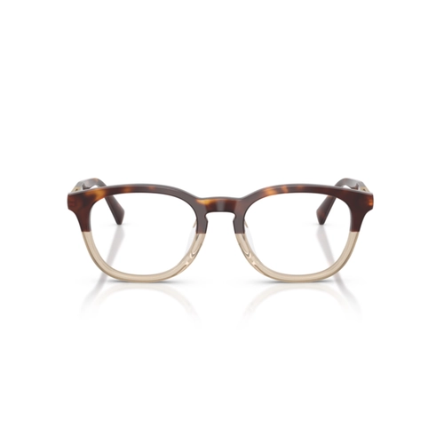 Óculos de Grau Brunello Cucinelli 0BC3019 1055 49 Acetato Marrom Mesclado