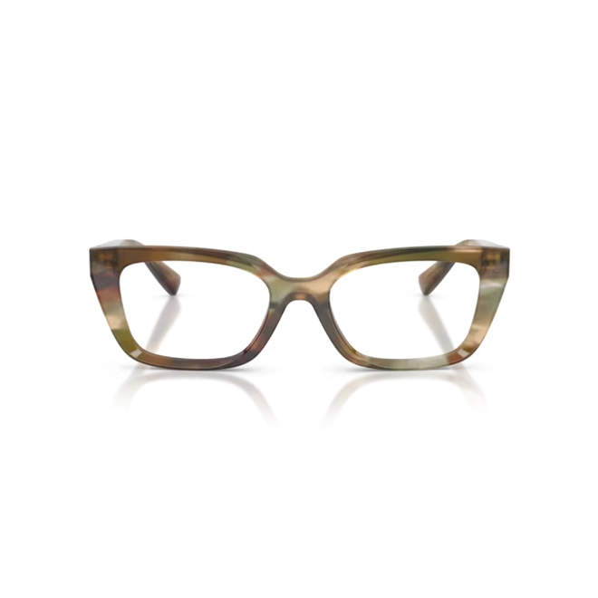 Óculos de Grau Dolce & Gabbana 0DG3436 3446 53 Acetato Marrom Listrado 2