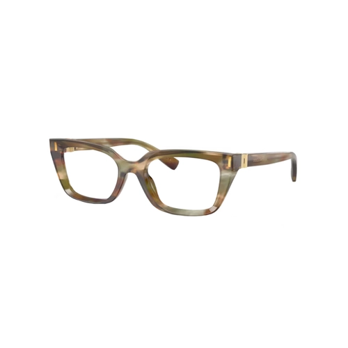 Óculos de Grau Dolce & Gabbana 0DG3436 3446 53 Acetato Marrom Listrado