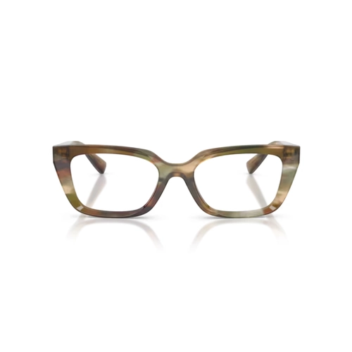Óculos de Grau Dolce & Gabbana 0DG3436 3446 53 Acetato Marrom Listrado