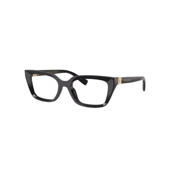Óculos de Grau Dolce & Gabbana 0DG3436 501 53 Acetato Preto 1