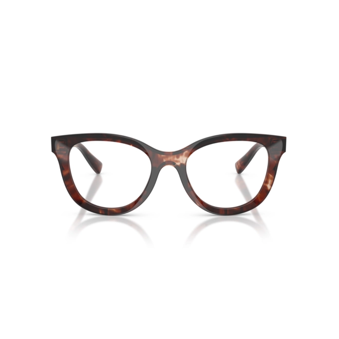 Óculos de Grau Dolce & Gabbana - 0DG3437 3222 53 Acetato Vermelho Mesclado 2