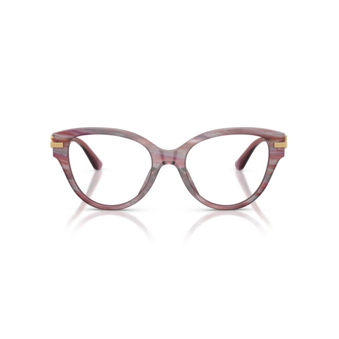 Óculos de Grau Dolce & Gabbana 0DG3438 3474 53 Acetato Violeta Listrado 2