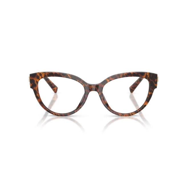 Óculos de Grau Dolce & Gabbana Devotion 0DG3440 3470 54 Acetato Marrom Mesclado 2