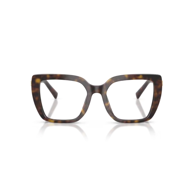 Óculos de Grau Dolce & Gabbana Devotion 0DG3441 502 53 Acetato Marrom Mesclado 2