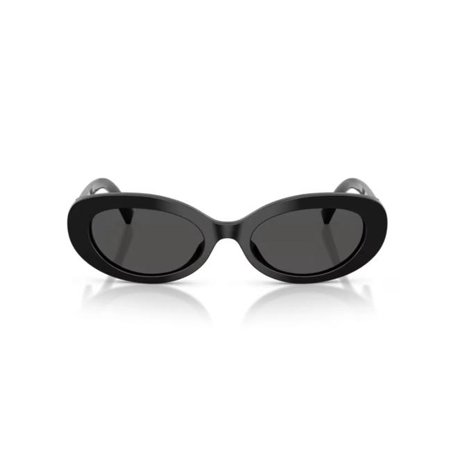 Óculos de Sol Dolce & Gabbana Devotion 0DG4537 501/8753 Acetato Preto com lentes na cor Cinza Escuro 2