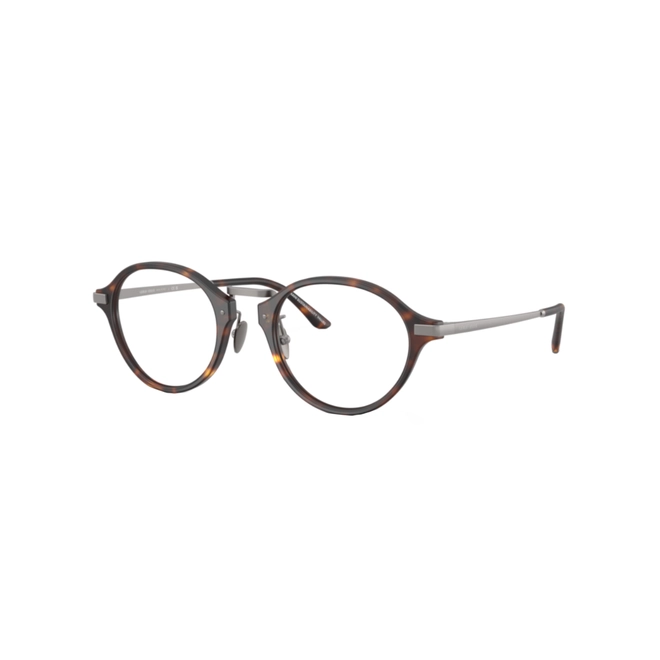Óculos de Grau Giorgio Armani 0AR7287 6403 50 Acetato Marrom Mesclado 1