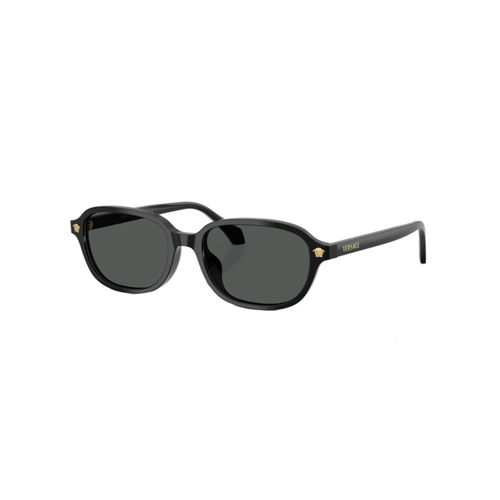 Óculos de Sol Versace 0VE4514D GB1/8753 Acetato Preto com lentes na cor Cinza
