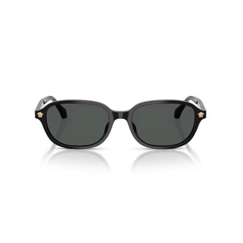 Óculos de Sol Versace 0VE4514D GB1/8753 Acetato Preto com lentes na cor Cinza