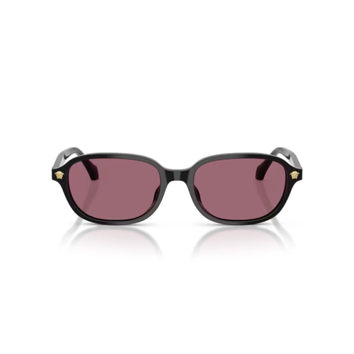 Óculos de Sol Versace 0VE4514D GB1/1A53 Acetato Preto com lentes na cor Violeta