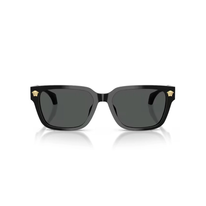 Óculos de Sol Versace 0VE4513D GB1/8756 Acetato Preto com lentes na cor Cinza 2