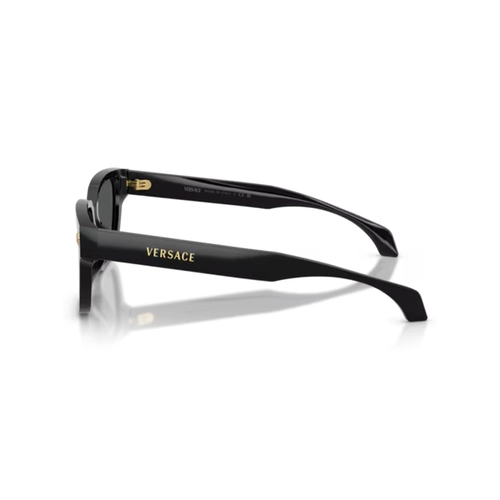 Óculos de Sol Versace 0VE4513D GB1/8756 Acetato Preto com lentes na cor Cinza