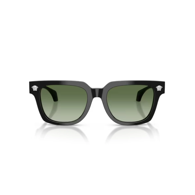 Óculos de Sol Versace 0VE4510U GB1/8E52 Acetato Preto com lentes na cor Verde Degradê 2