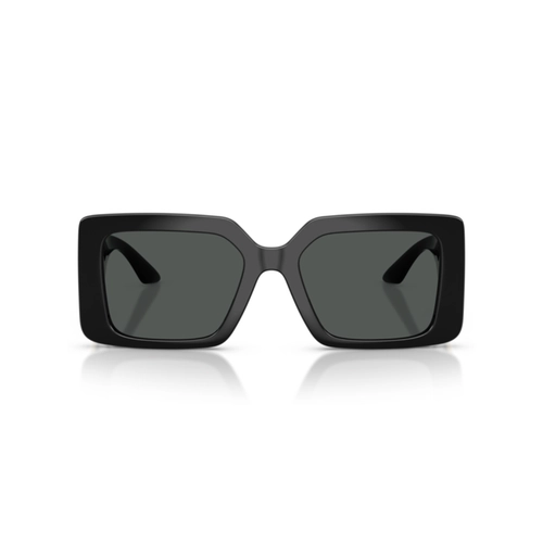 Óculos de Sol Versace 0VE4505U GB1/8755 Acetato Preto com lentes na cor Cinza