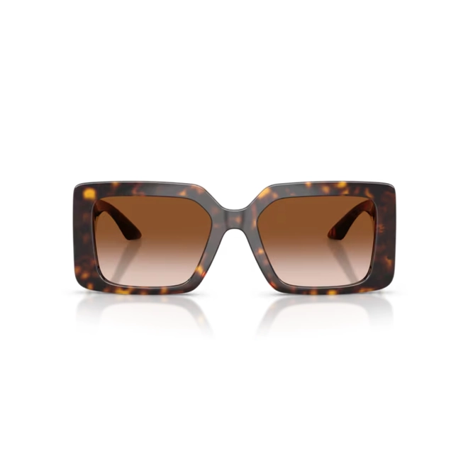 Óculos de Sol Versace 0VE4505U 108/1355 Acetato Marrom Mesclado com lentes na cor Marrom Degradê 2