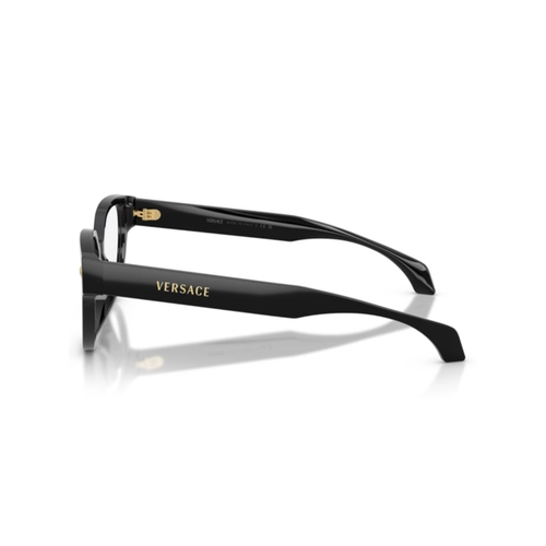 Óculos de Grau Versace 0VE3394D GB1 53 Acetato Preto