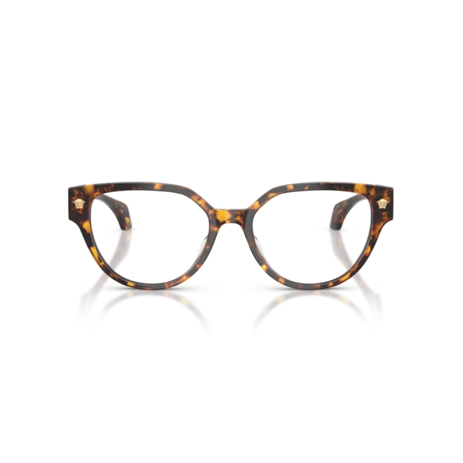Óculos de Grau Versace 0VE3394D 5514 53 Acetato Marrom Mesclado 2