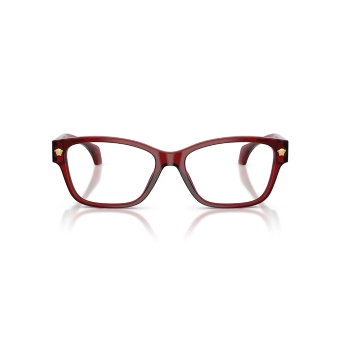 Óculos de Grau Versace 0VE3392 5540 54 Acetato Bordô 2