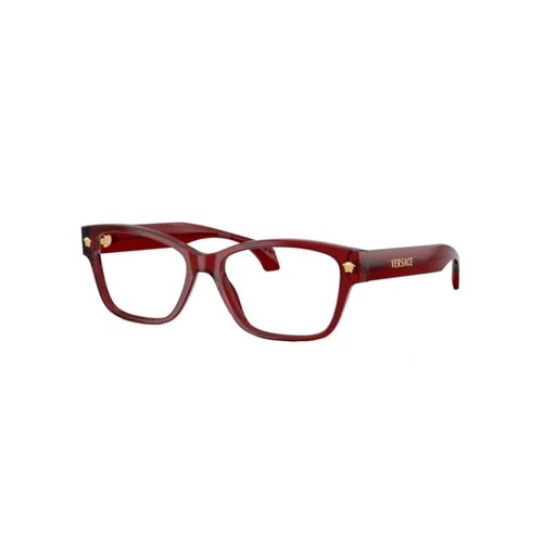 Óculos de Grau Versace 0VE3392 5540 54 Acetato Bordô