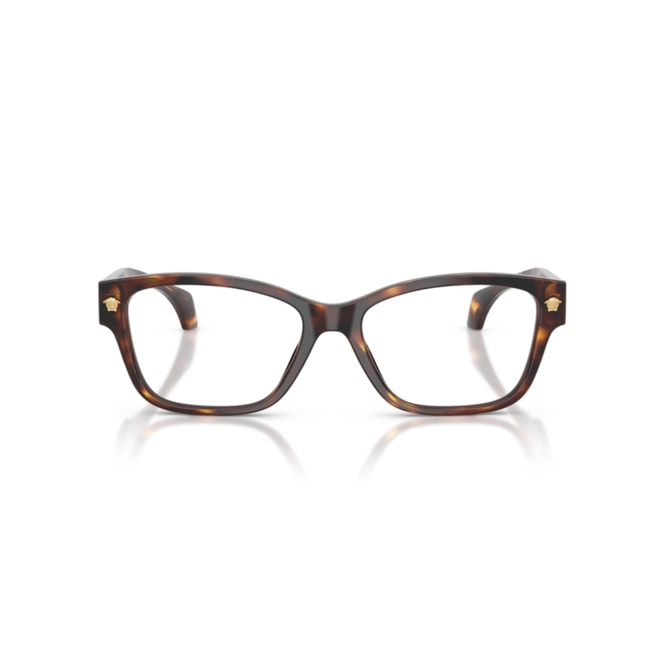 Óculos de Grau Versace 0VE3392 5539 54 Acetato Marrom Mesclado 2