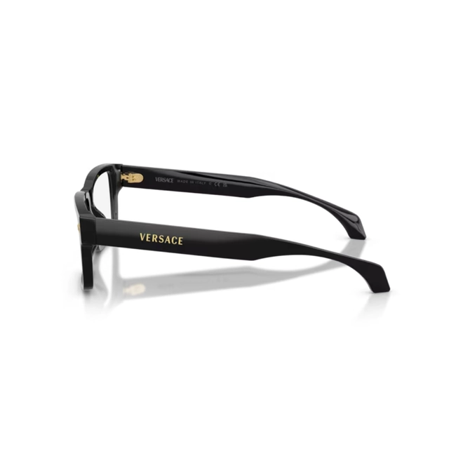 Óculos de Grau Versace 0VE3391U GB1 56 Acetato Preto 3