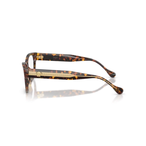 Óculos de Grau Versace 0VE3389U 5514 54 Acetato Marrom Mesclado