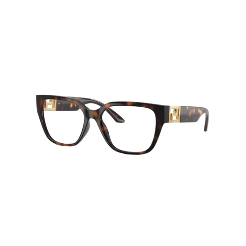 Óculos de Grau Versace 0VE3387U 108 54 Acetato Marrom Mesclado