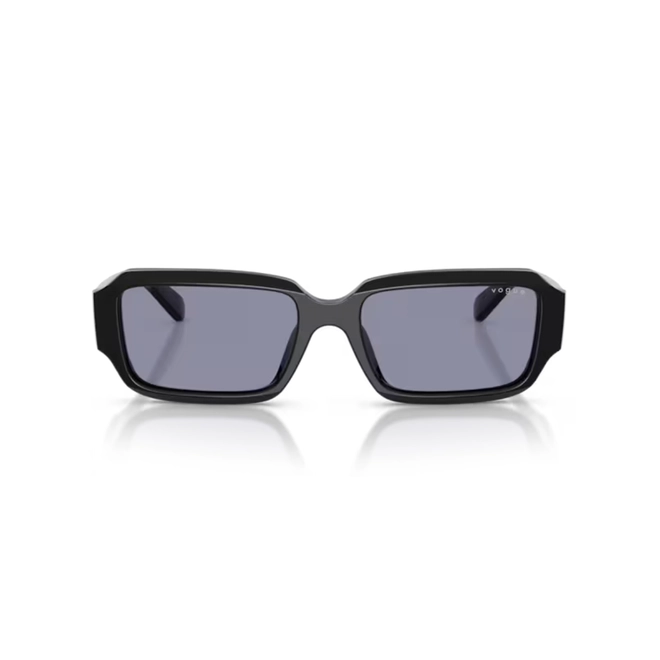Óculos de Sol Vogue 0VO5693SU W44/154 Acetato Preto com lentes na cor Lilás 2