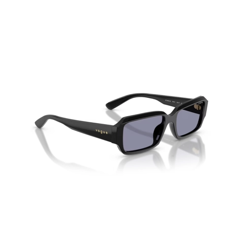 Óculos de Sol Vogue 0VO5693SU W44/154 Acetato Preto com lentes na cor Lilás